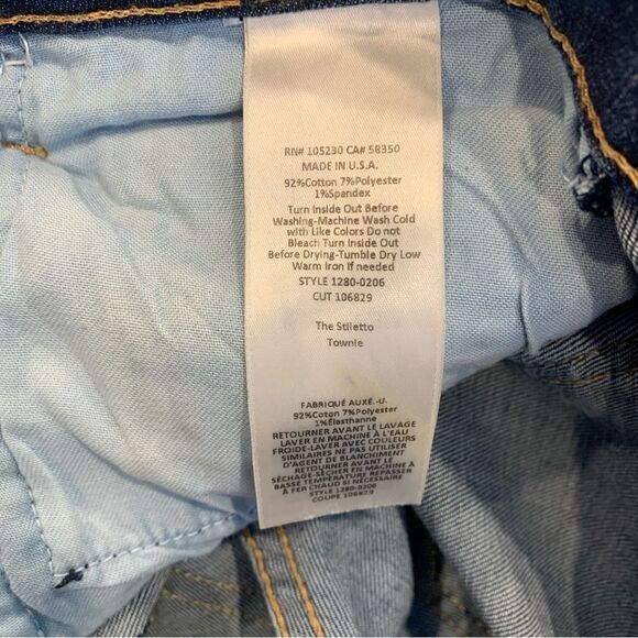 Current/Elliott
The Stiletto Skinny Jean Size 25 - Picture 8 of 9